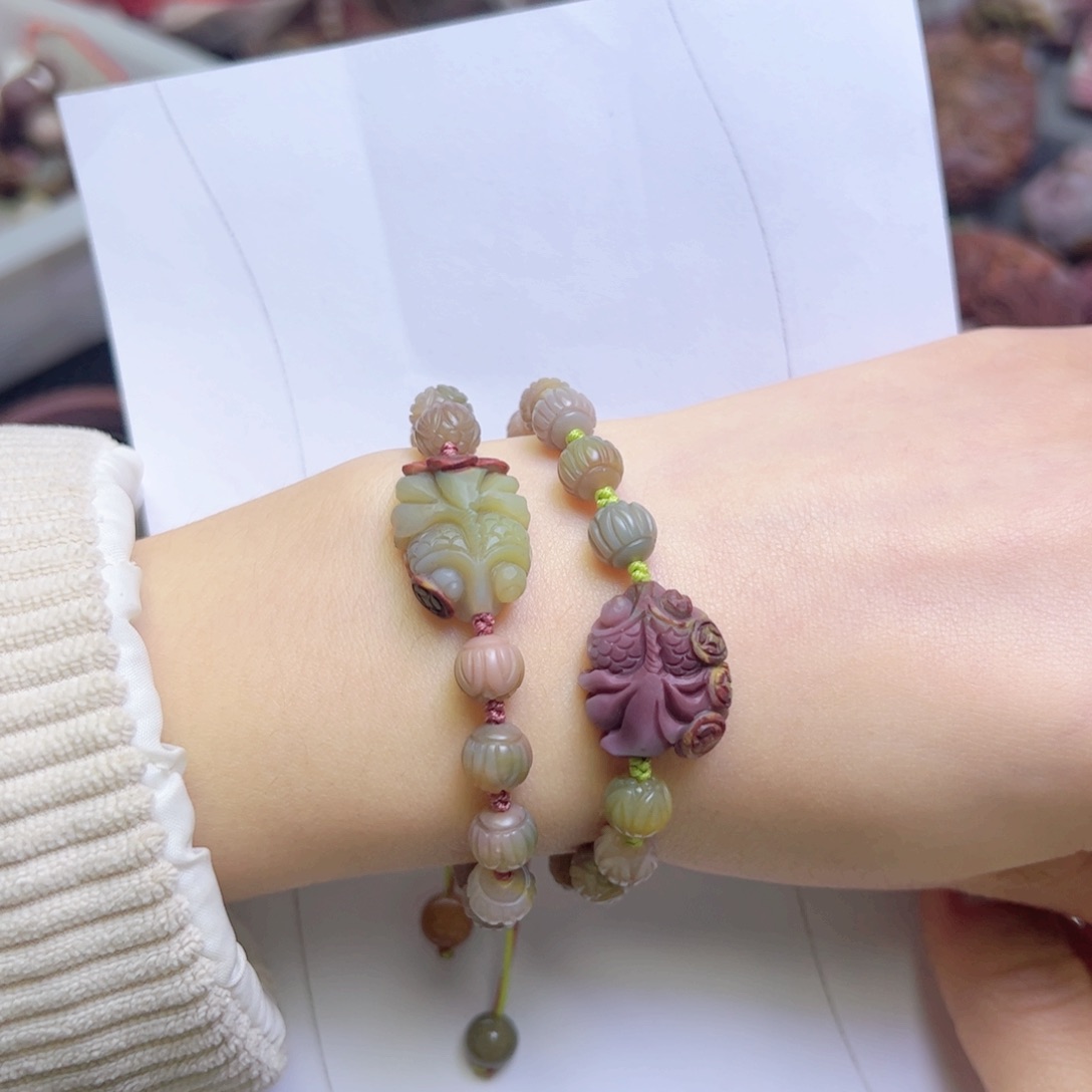 玛瑙/玉髓未镶嵌定制手绳