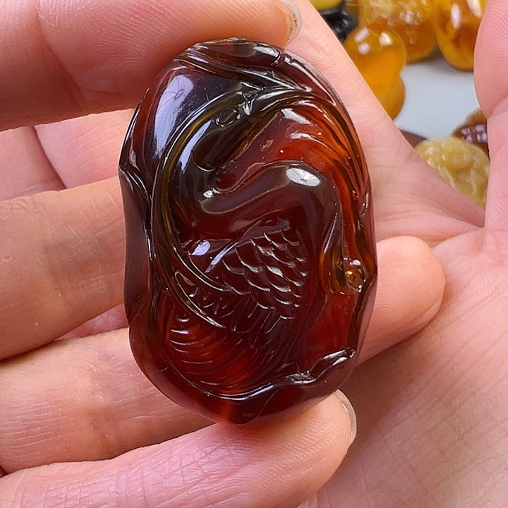 蜜蜡颈饰未镶嵌蜜蜡