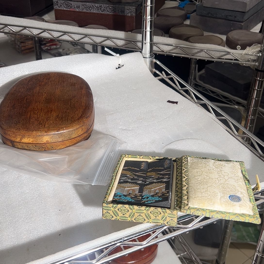 鱼***记端砚文房四宝笔墨纸砚