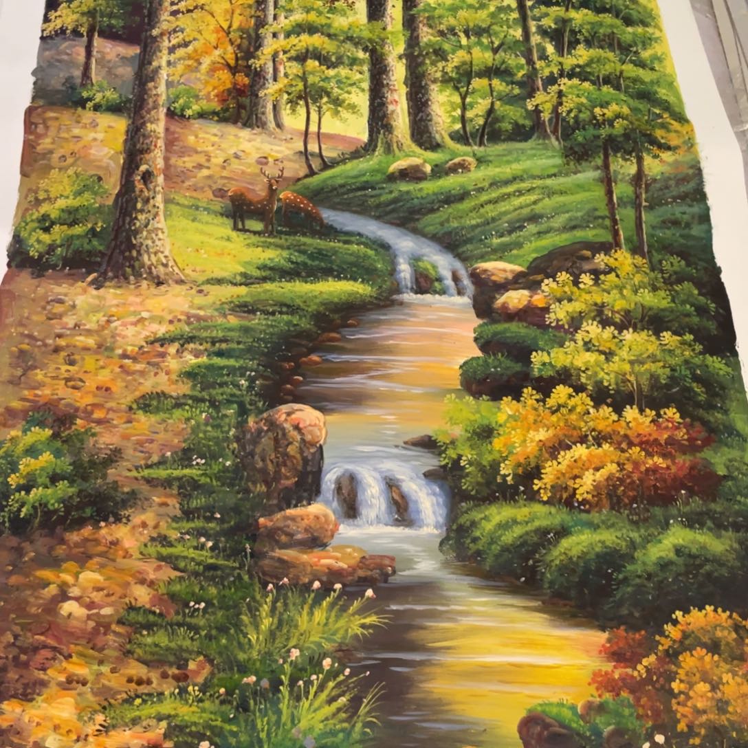 油画油画作品参加60-120