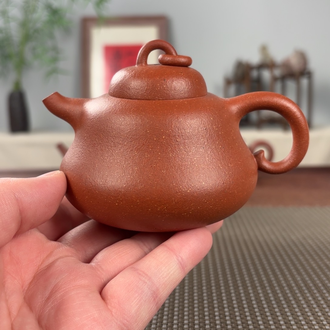 紫砂茶壶黄龙山原矿紫砂壶