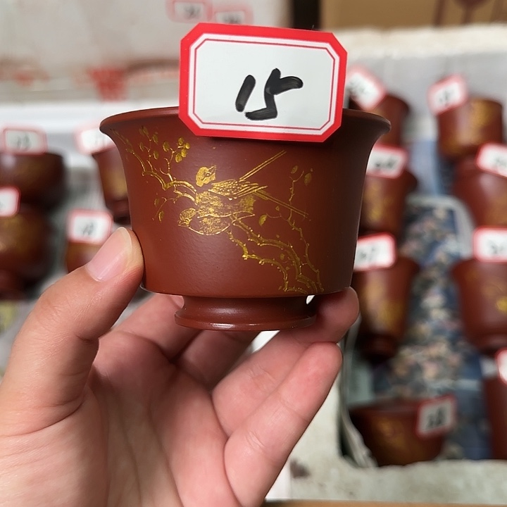 茶杯紫砂宜兴紫砂主人杯吧