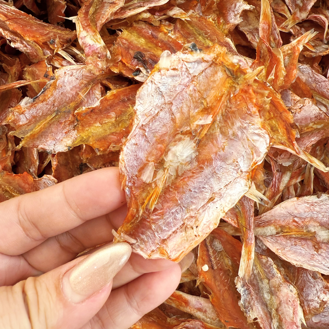 汕尾碣石本港天然生晒全淡干小红鱼干红娘鱼干