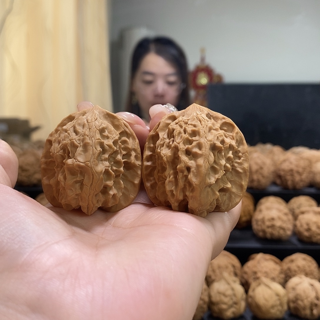 把件文玩核桃39白蛇谷有修
