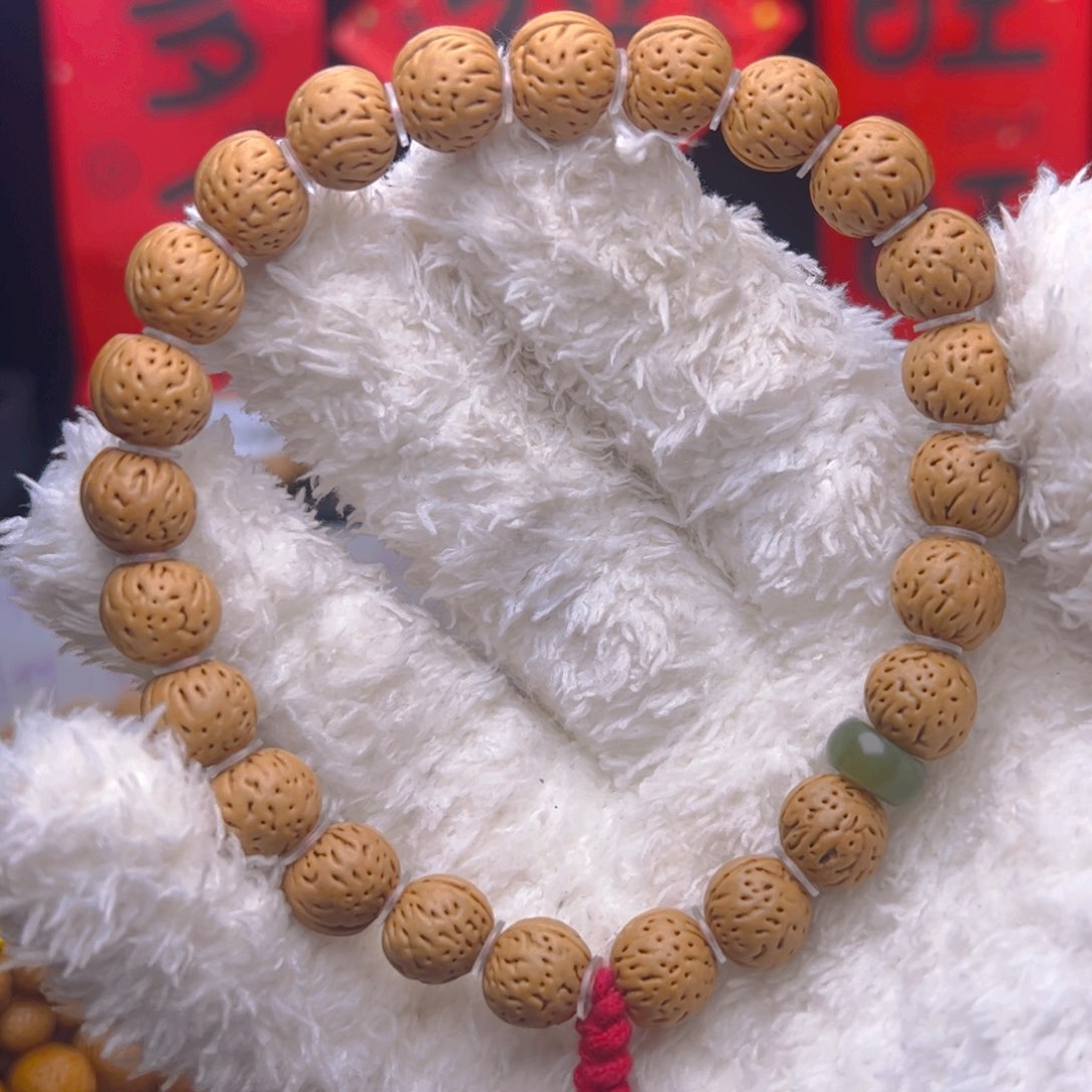 桃核手串1.0加独角兽手持