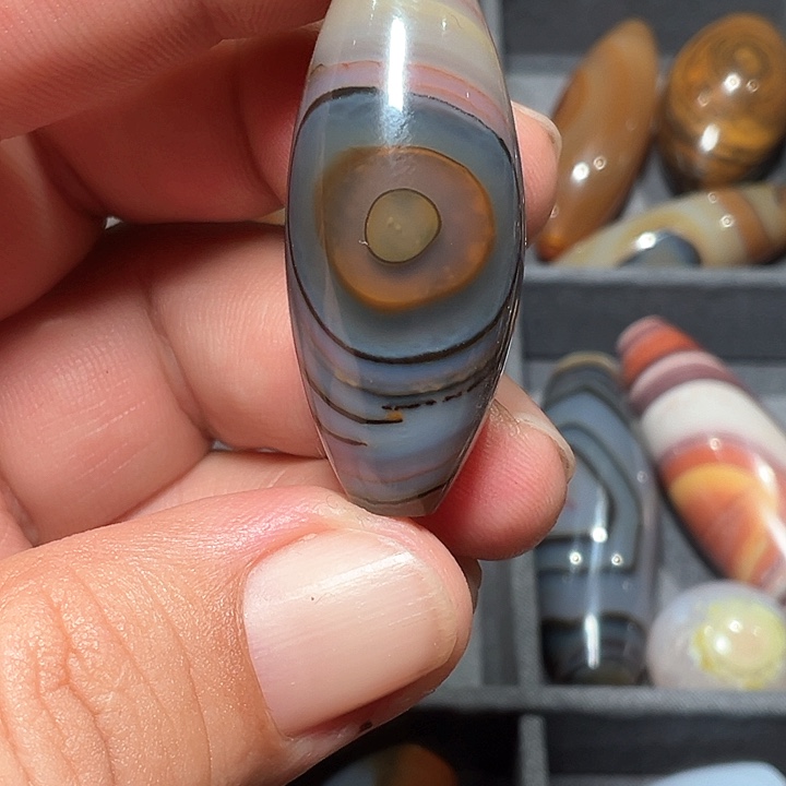 玛瑙/玉髓未镶嵌吊坠(不含链)