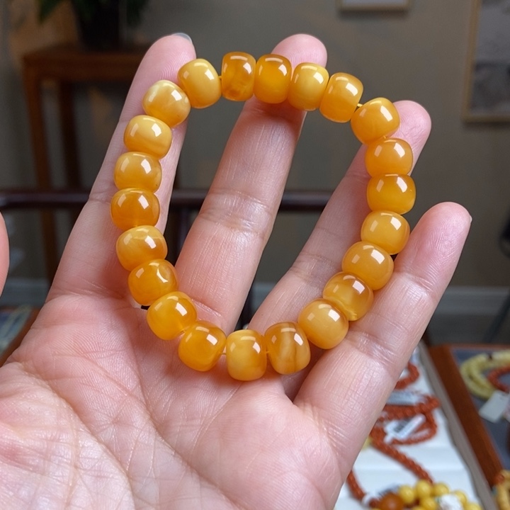 琥珀手链未镶嵌蜜蜡手串11