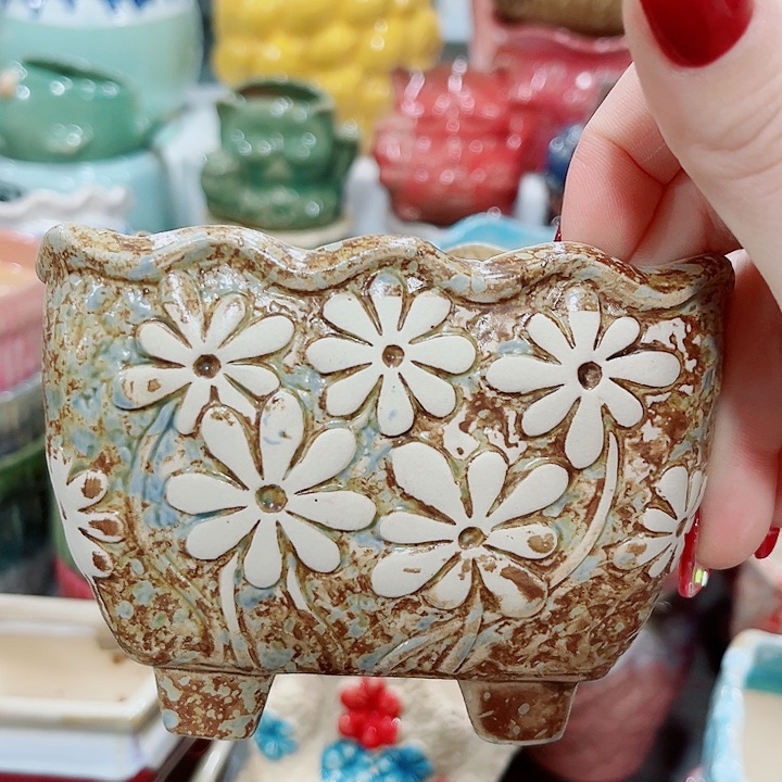 多肉陶瓷花盆满10元包邮