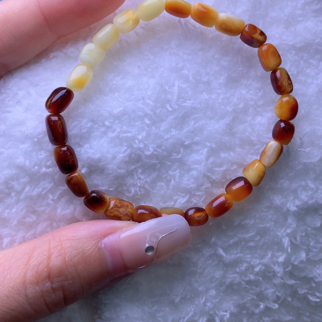 琥珀裸石未镶嵌6毫米