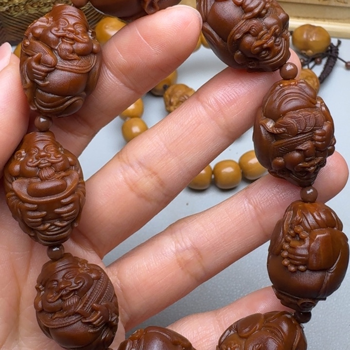 橄榄核手串/手链财神