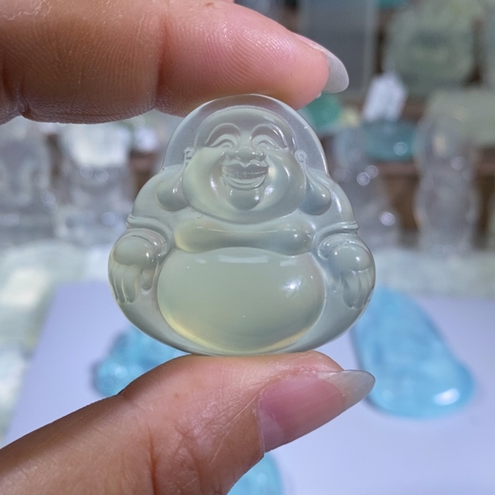 岫玉未镶嵌吊坠吊坠