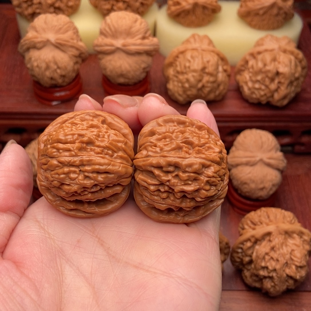 桃核把件记**习平谷一代楼38