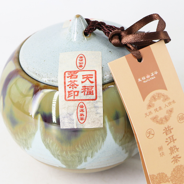 新会小青柑普洱茶云南熟茶生晒陈皮柑普茶茶叶礼