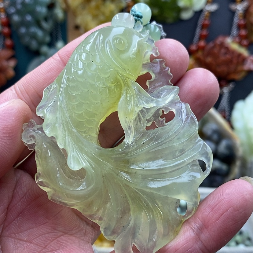 【闪购商品】未镶嵌蛇纹石玉吊坠