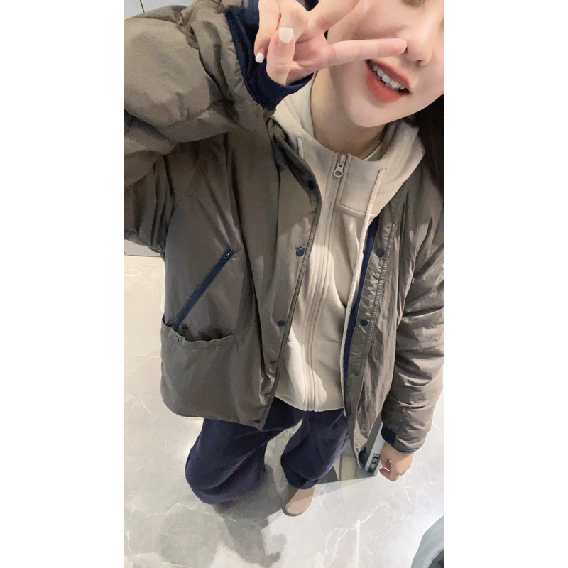 【北总严选】帕迪恩“小然”撞色圆领棉服外套25PD-P608