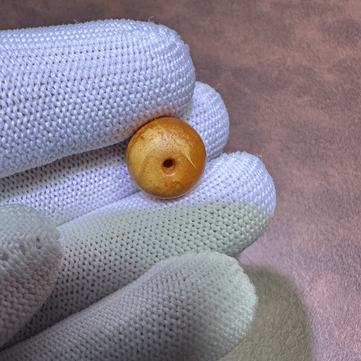 Y4600天然蜜蜡花蜡墩子老型13✖️12支持复检