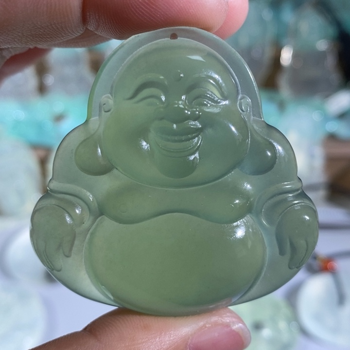 岫玉吊坠未镶嵌吊坠