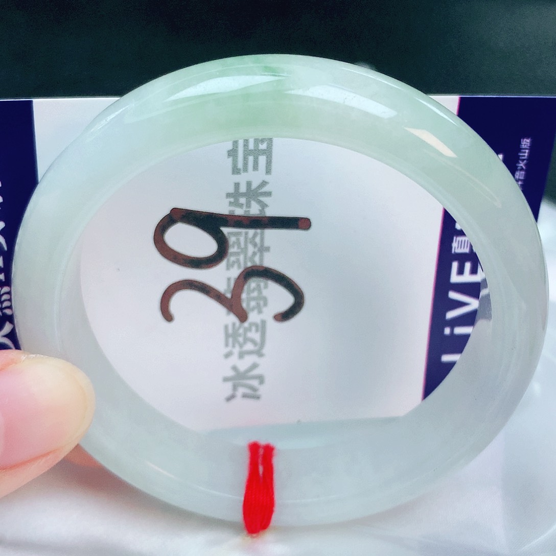 翡翠手镯未镶嵌缅甸天然A货翡翠56