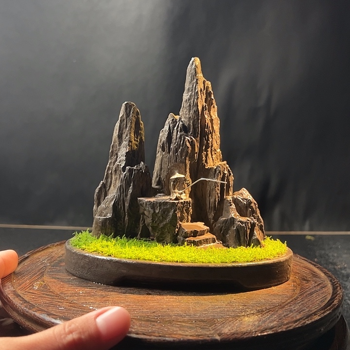 纯手工制作宋山石007