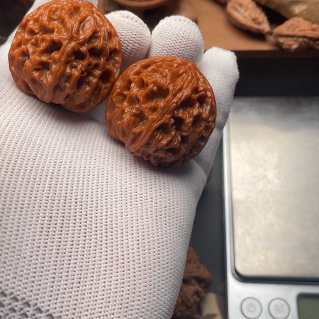 吊坠文玩核桃苹果园