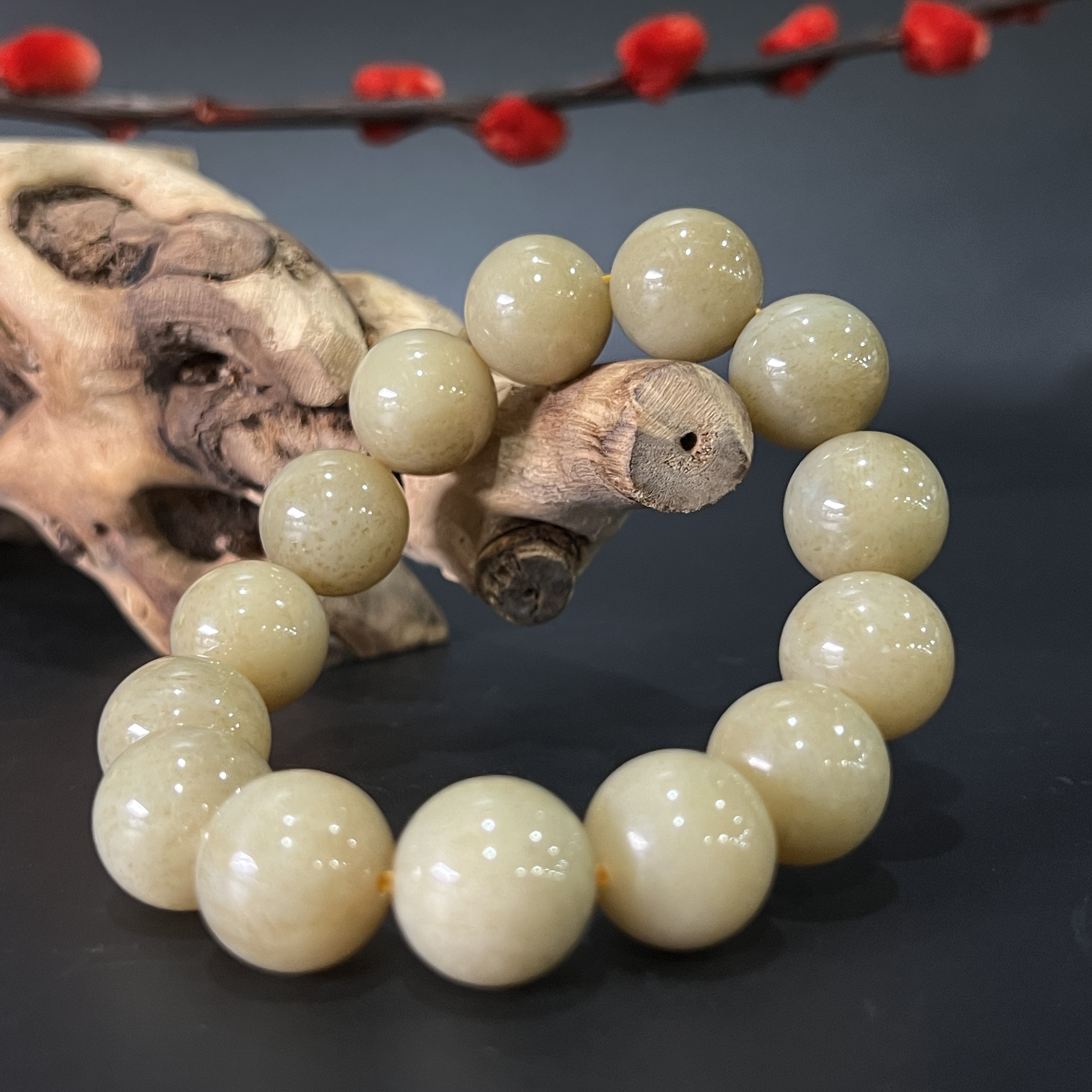 0624GC134和田玉手串