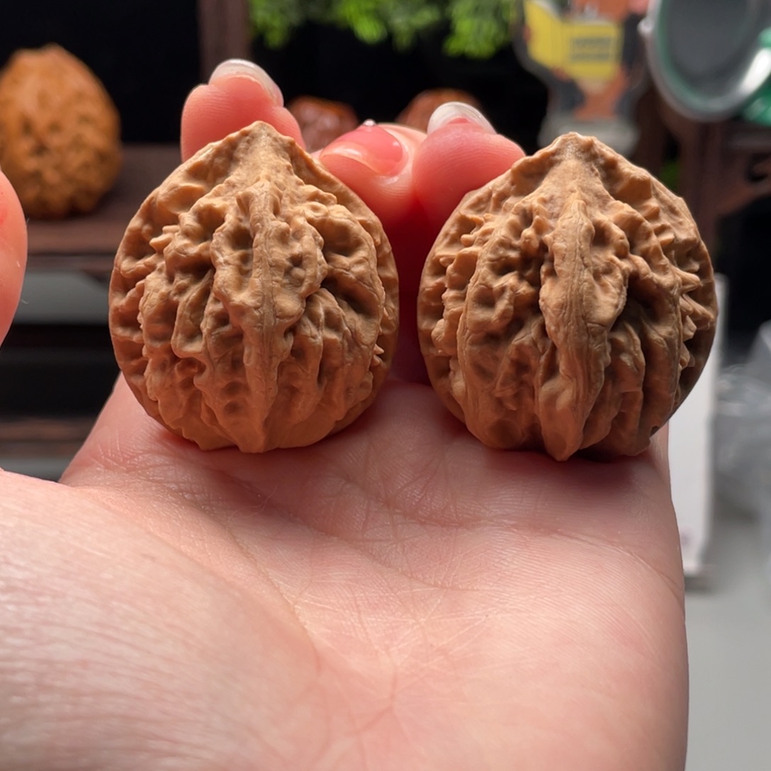 文玩核桃把件小楸千60