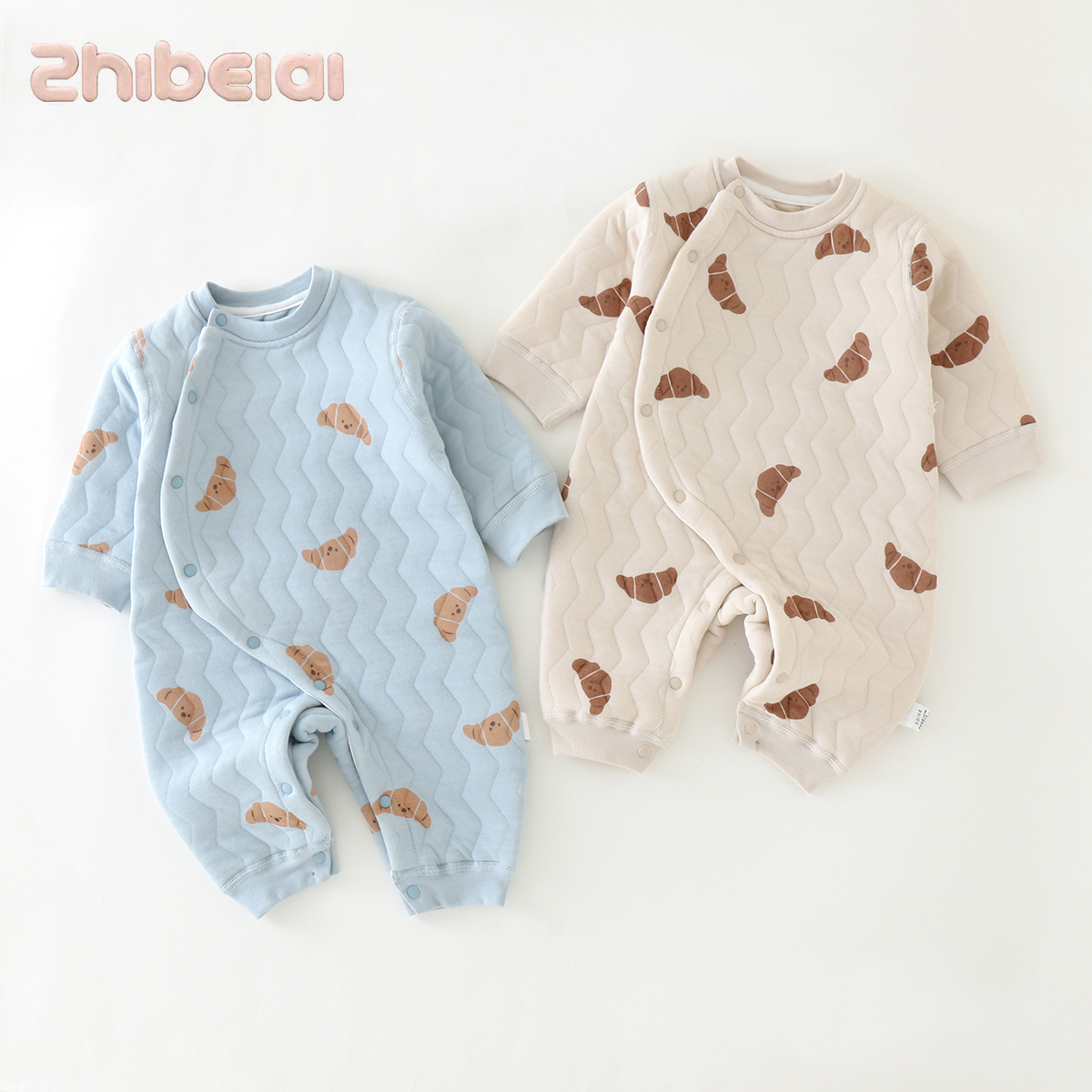 ( 断码福利不补差 ）婴幼儿秋冬新款保暖连体衣全衣无骨