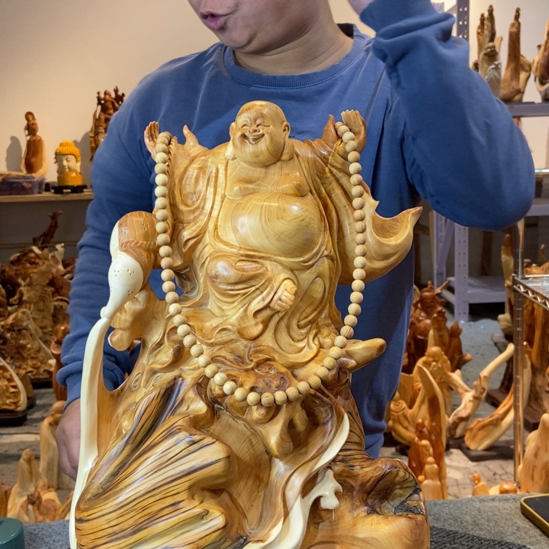 柏木（崖柏）太行崖柏根雕摆件