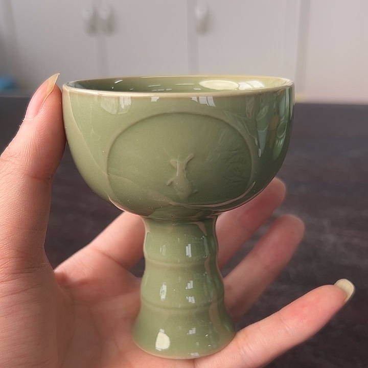 云间青瓷龙泉小米茶器