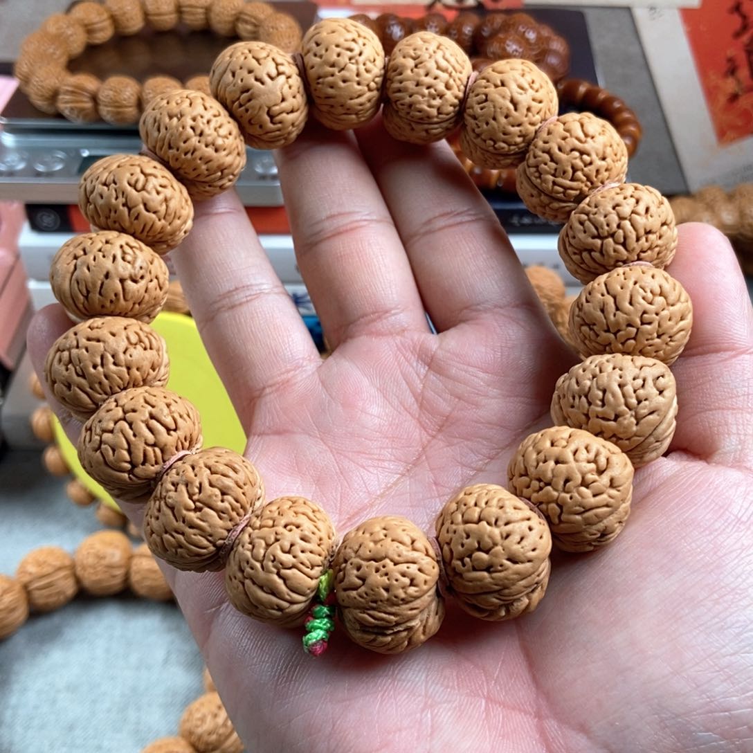 桃核手串芭蕉扇桃核手持21