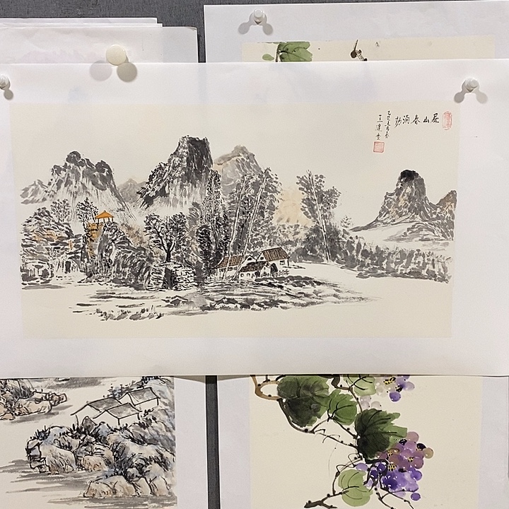 国画手写手绘作品280