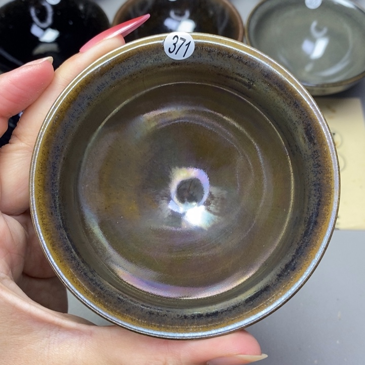 茶盏建窑建盏柴烧主人杯