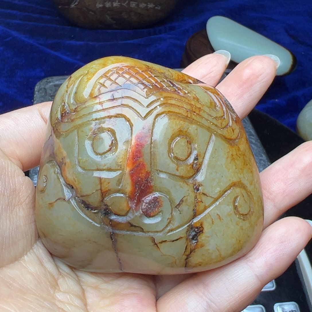 ****生和田玉未镶嵌挂件