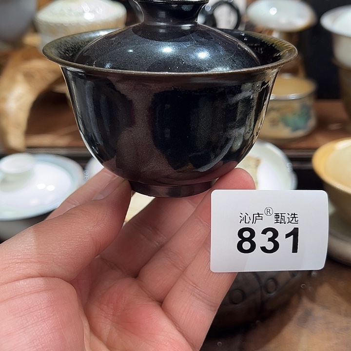沁庐柴窑古法柴烧全手工茶具