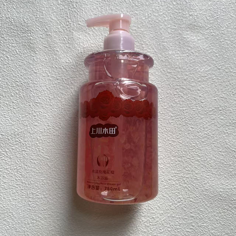 #034玫瑰花瓣沐浴露