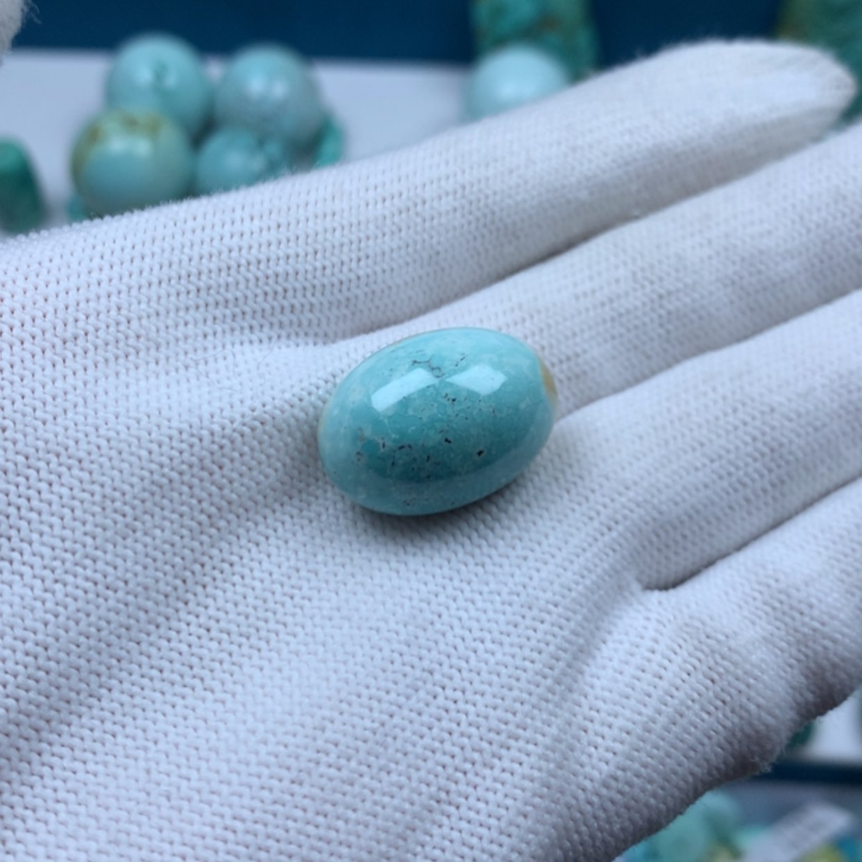 【闪购商品】绿松石珠宝奇石未镶嵌秋*.