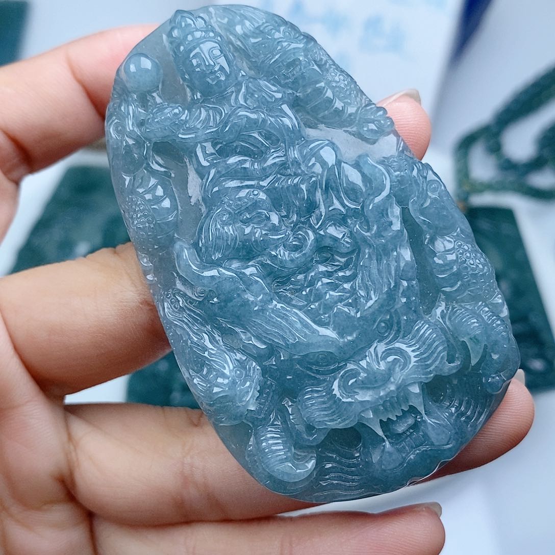 【闪购商品】翡翠未镶嵌颈饰天然a货翡翠