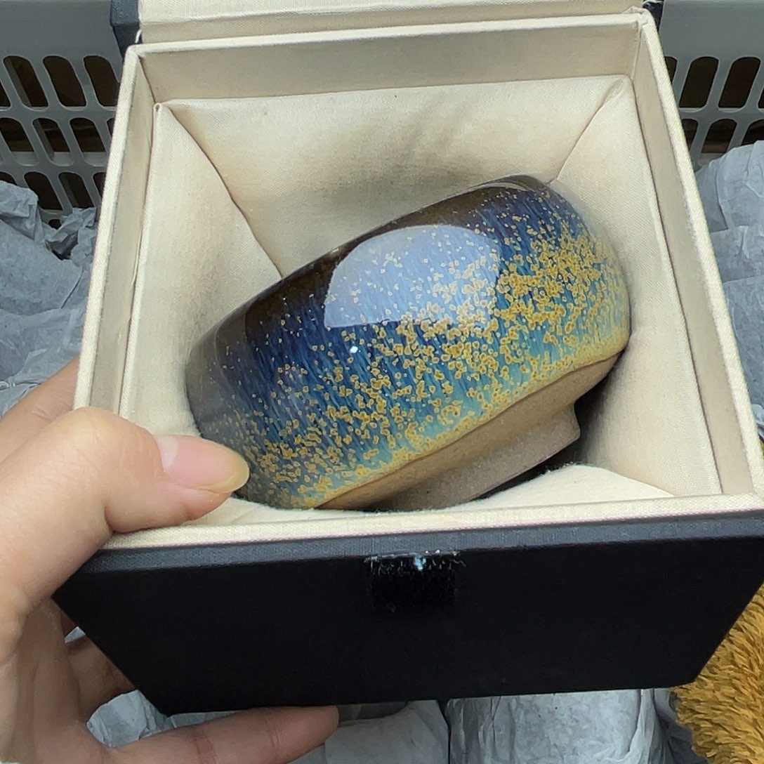 摆件建窑建盏主人杯禅定