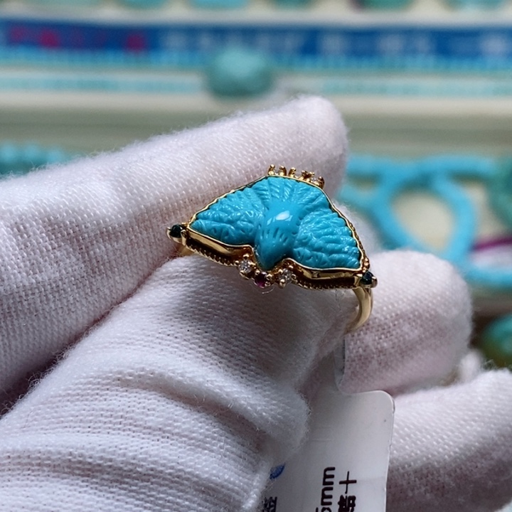 绿松石珠宝奇石未镶嵌