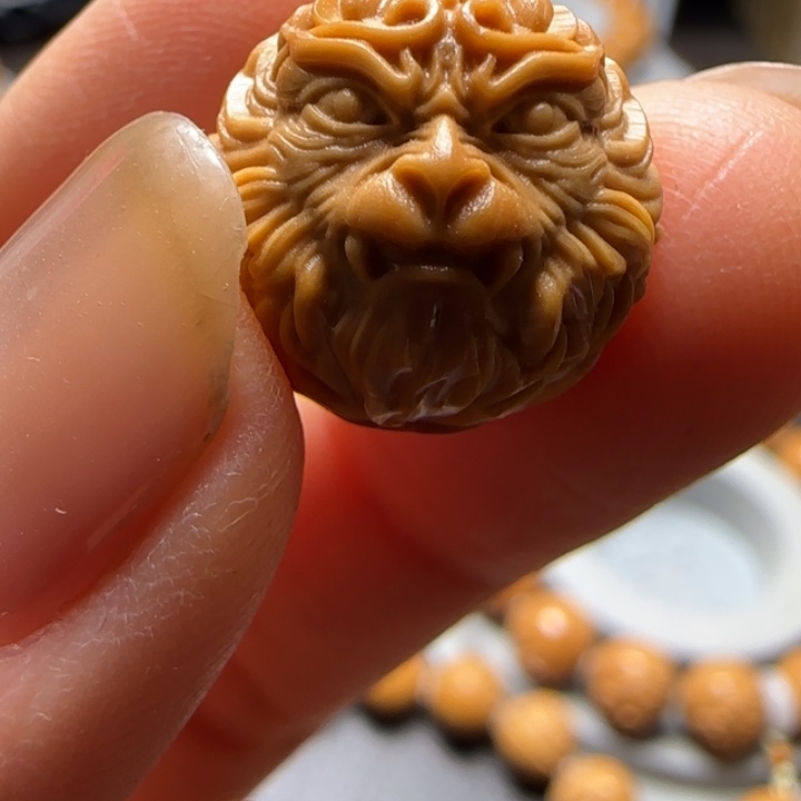 猴头核桃手串猴头