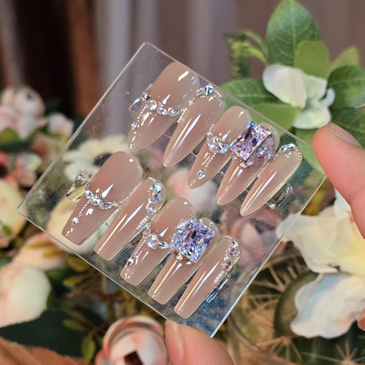 月澜织梦丶锆石(5a)珠宝级丶霸榜某书评测丶手工穿戴甲