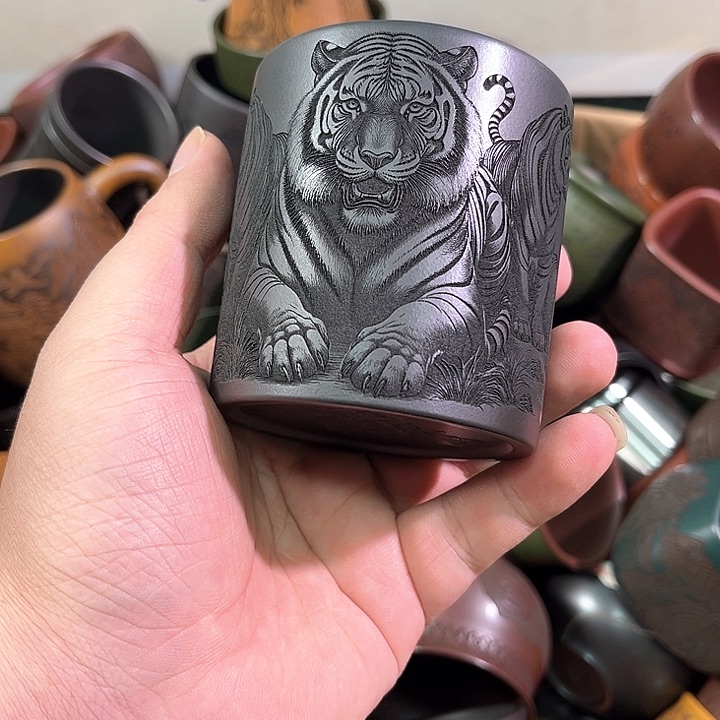 茶杯紫砂全手工紫砂主人杯