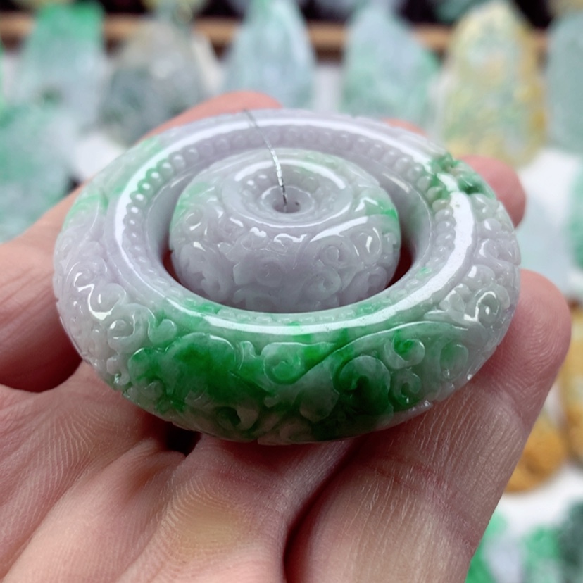 【闪购商品】翡翠吊坠(不含链)未镶嵌