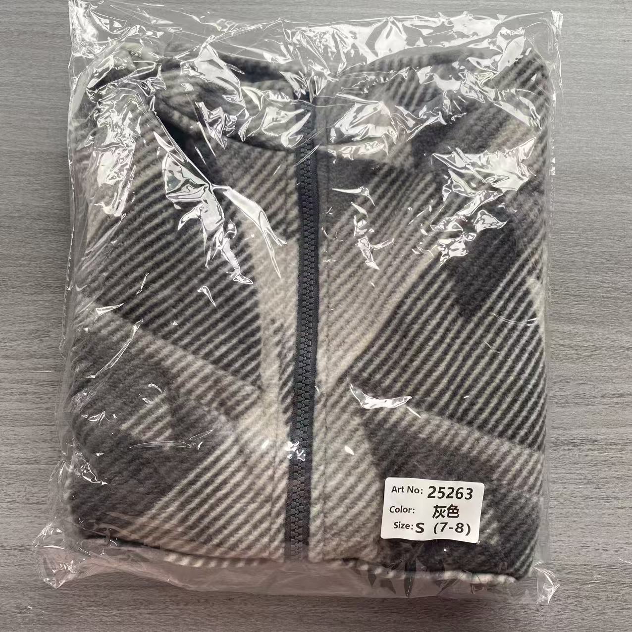 25263  eb春秋童装摇粒绒外套