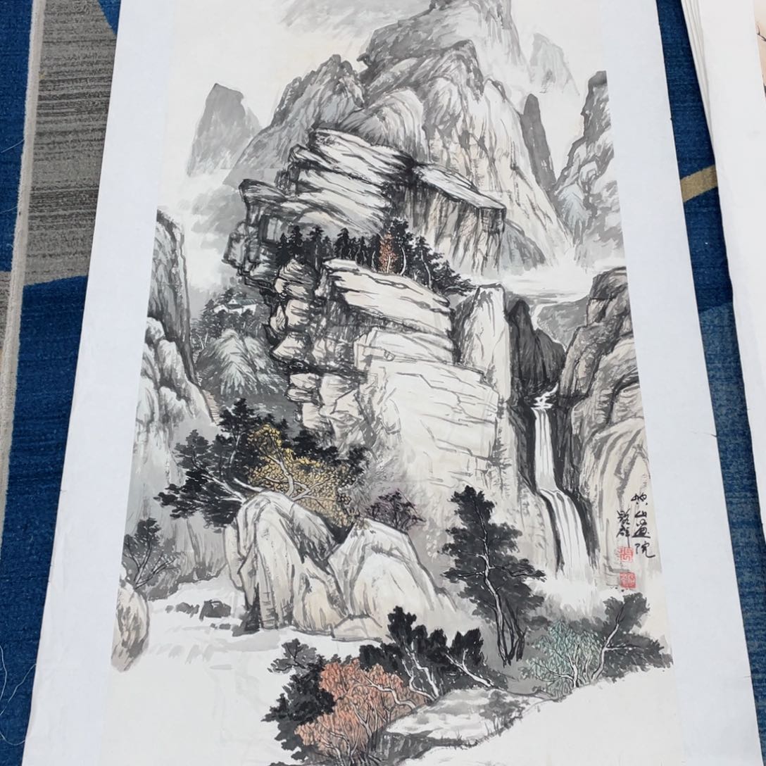 国画绘画作品张路群托底福利