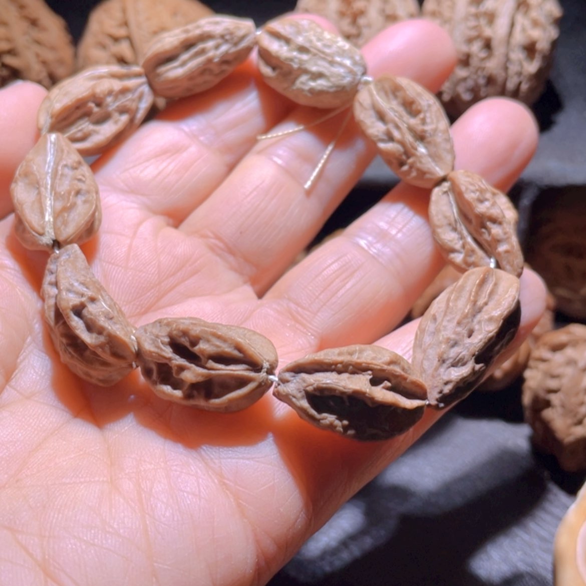 【闪购商品】文玩核桃把件东北秋天7