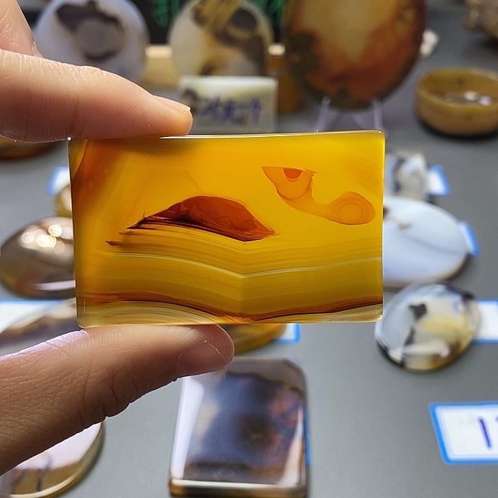 玛瑙/玉髓未镶嵌珠宝半成品109