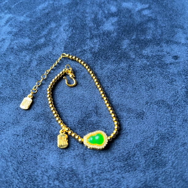 手链 S0019葫芦精品手链镀K金