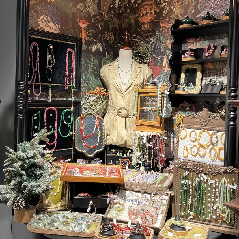 铜合金耳饰 【粉丝专享】原创定制时尚耳饰项链胸针