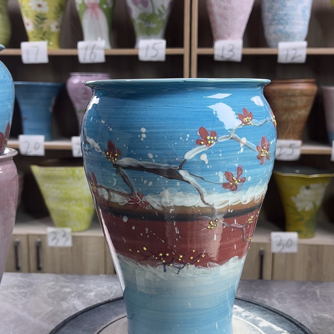 景德镇陶瓷花盆花盆